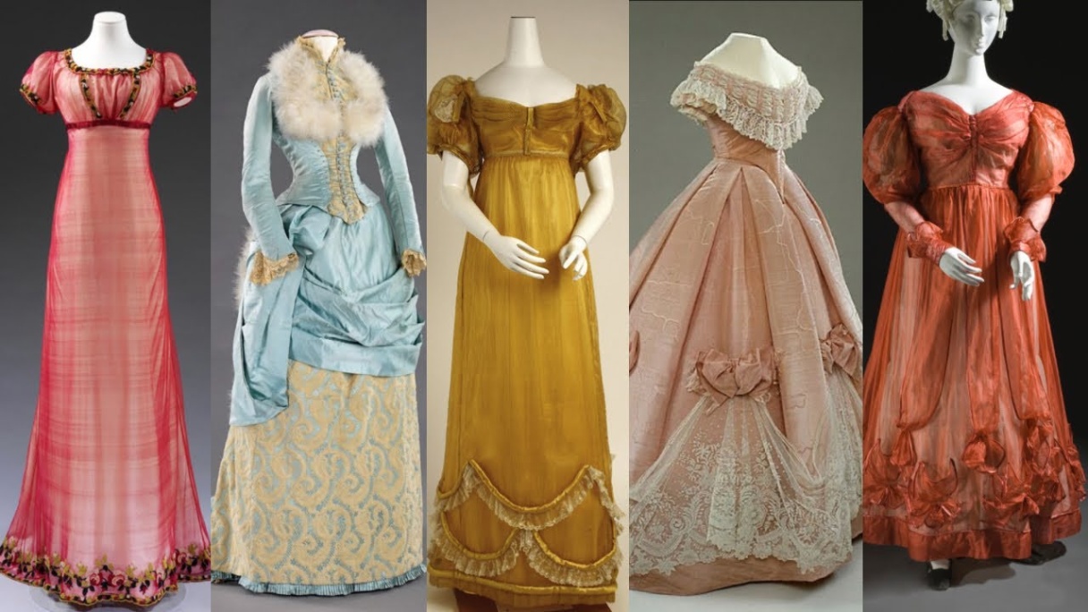 1800s fashion female Bulan 1  Dresses ~ One For Every Year In The s  Cultured Elegance
